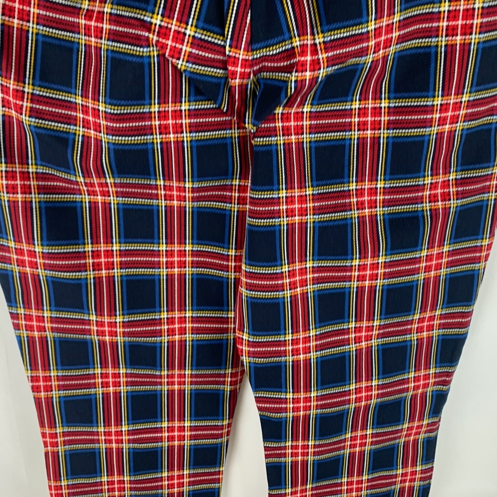 High-Waisted Patterned Pixie Ankle Pants NWT - image 11